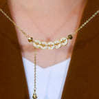 Royal  five emperors coin necklace(18k gold plated)