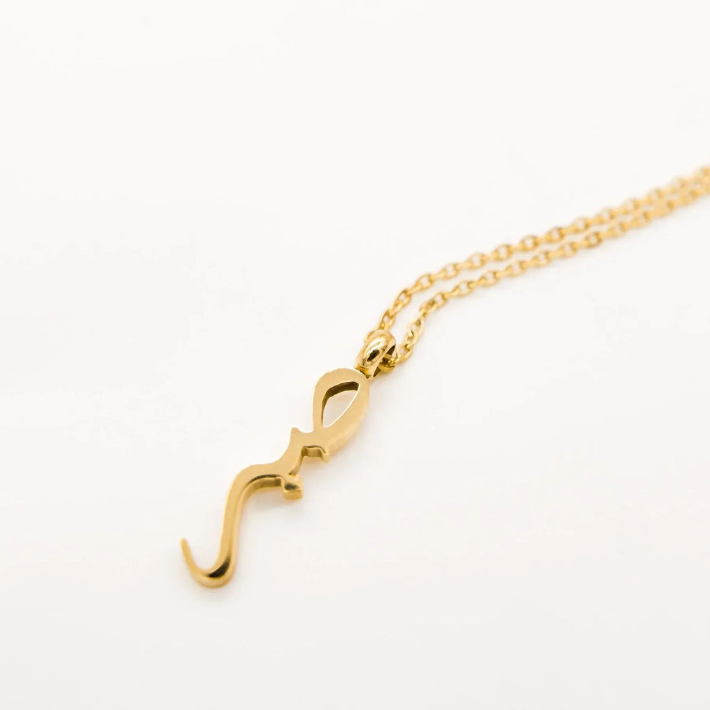 Patience Arabic Calligraphy Necklace