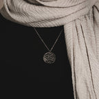 Verily With Every Hardship Comes Ease | Calligraphy Necklace