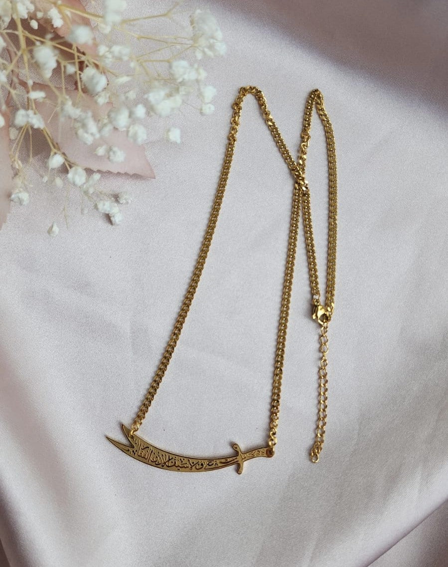 Zulfiqar Sword Women's Necklace