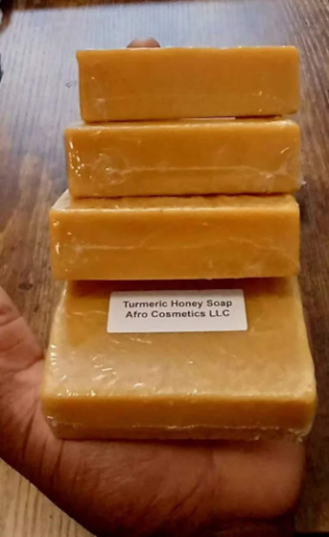 Turmeric Honey Soap, 100% Natural Organic, Body Wash, Skin, Face Wash