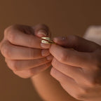 Rounded Name Wrap Ring